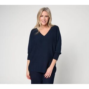 Carla Rockmore Collection Women's Top Sweater Sz S Make Your Blue